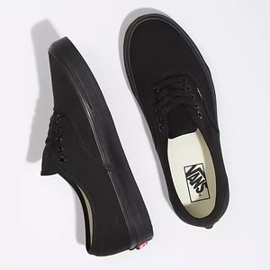 All black Vans | Size 8